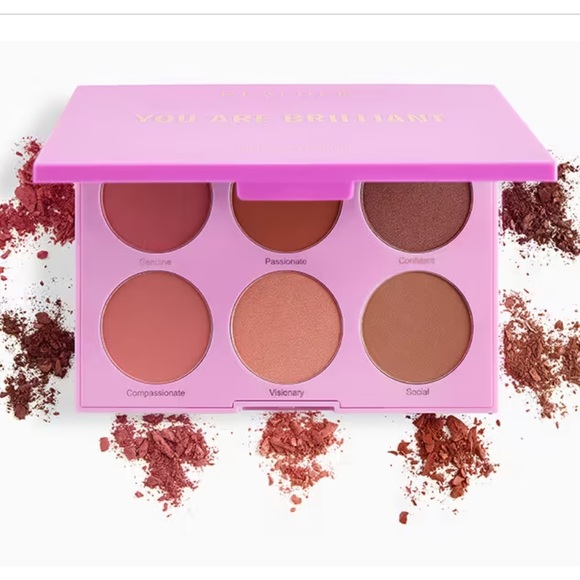 💚2/$30 REALHER You Are Brilliant Pro Blush Palette - Picture 1 of 6
